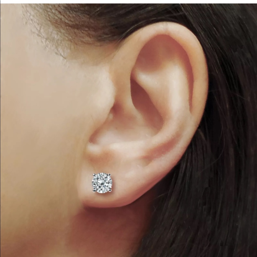 14 K Solid White Cold - image 1